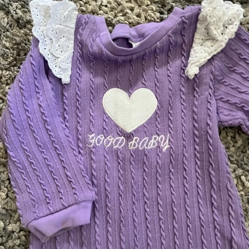 Baby girl long sleeve onesie